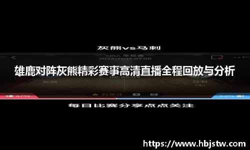 雄鹿对阵灰熊精彩赛事高清直播全程回放与分析