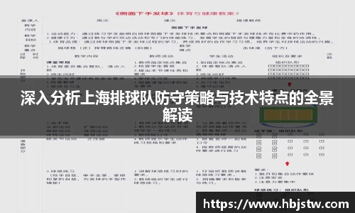 深入分析上海排球队防守策略与技术特点的全景解读
